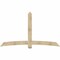 Ekena Millwork Bellingham Rough Sawn Timber Gable Bracket, Douglas Fir, 96"W x 56"H x 6"D x 6"F, 14/12 Pitch GBW096X56X0606BEL00RDF - alternate 1